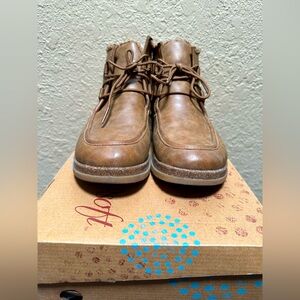 EURO SOFT Brown Leather Larabee women’s Ankle Boots